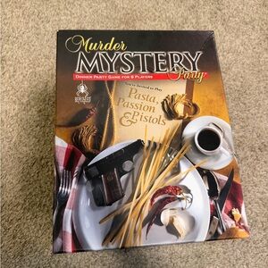 Murder Mystery Party Game - Pasta, Passion & Pistols